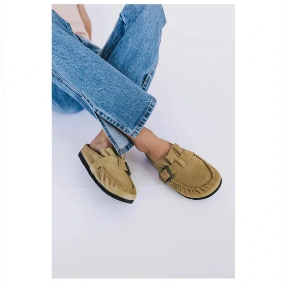 New Free People After Riding Mules for Women Leather Size 7.5 - Picture 6 of 6